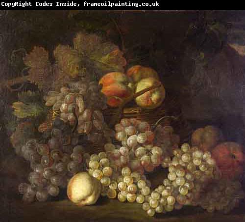Jakob Bogdani Still Life with Pomegranates and Figs